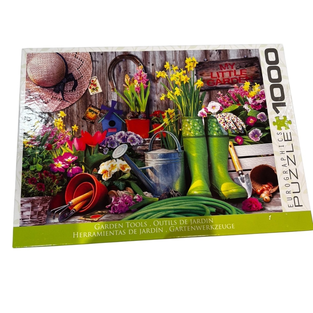 Eurographics 1000 piece Garden lover’s puzzle excellent condition